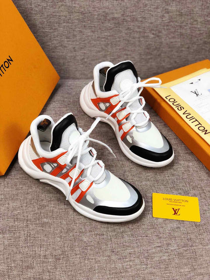 MO - LUV Archlight White Black Orange Sneaker