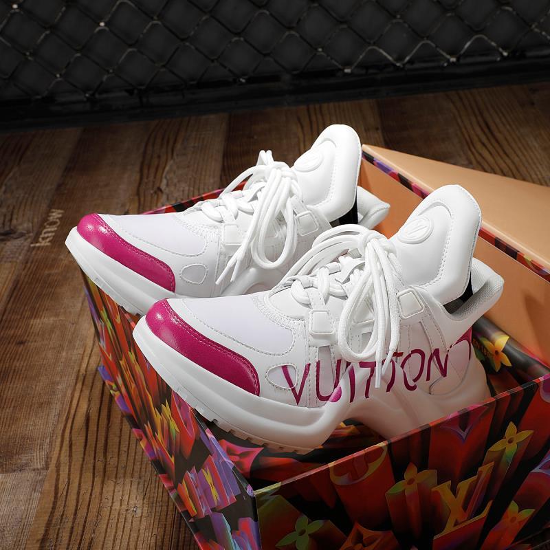 MO - LUV Archlight White Pink Sneaker