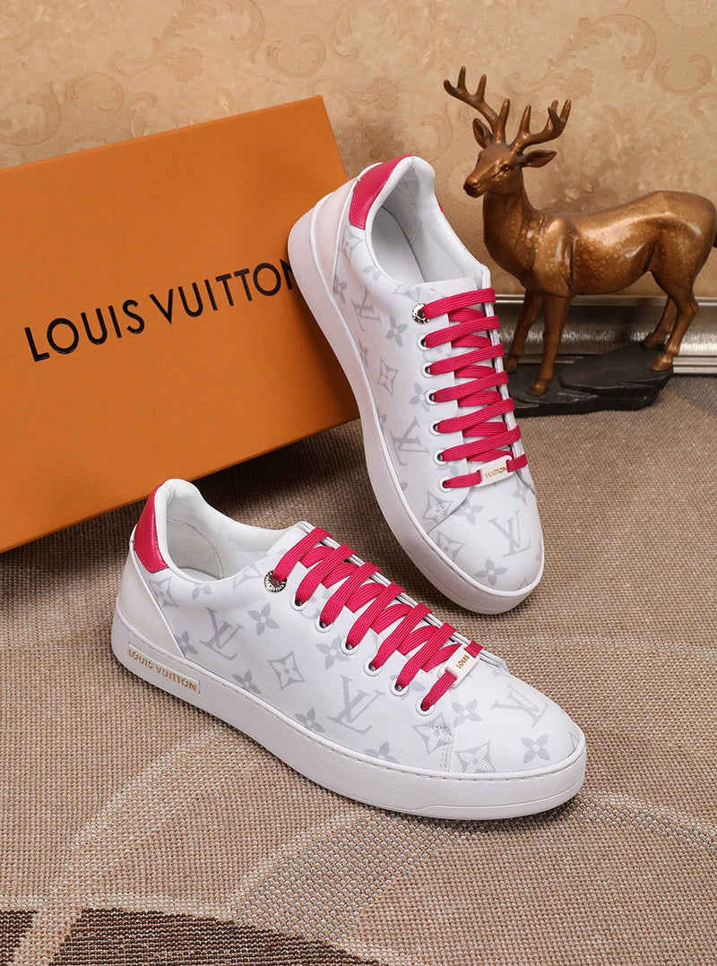 MO - LUV Time Out Pink And White Sneaker