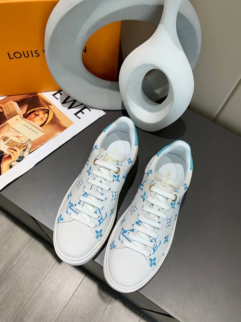MO - LUV Casual Low Blue White Sneaker