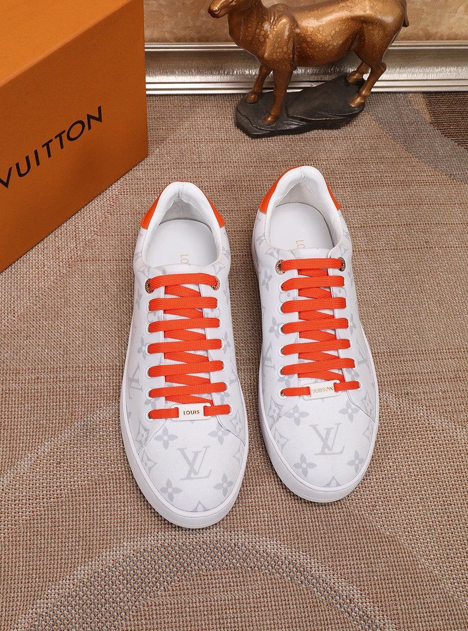 MO - LUV Time Out Orange And White Sneaker