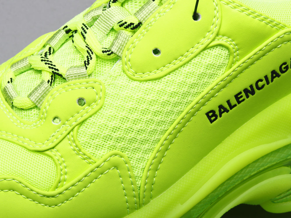 MO - Bla Air Cushion  Fluorescent Green Sneaker