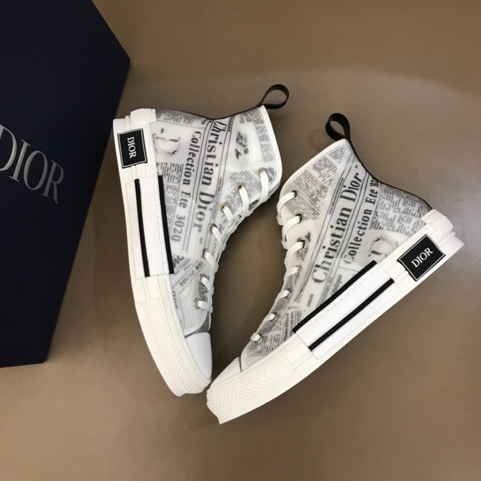 MO - DIR B23 Newspaper HIGH-TOP SNEAKER