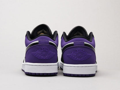 MO - AJ1 black and purple toes