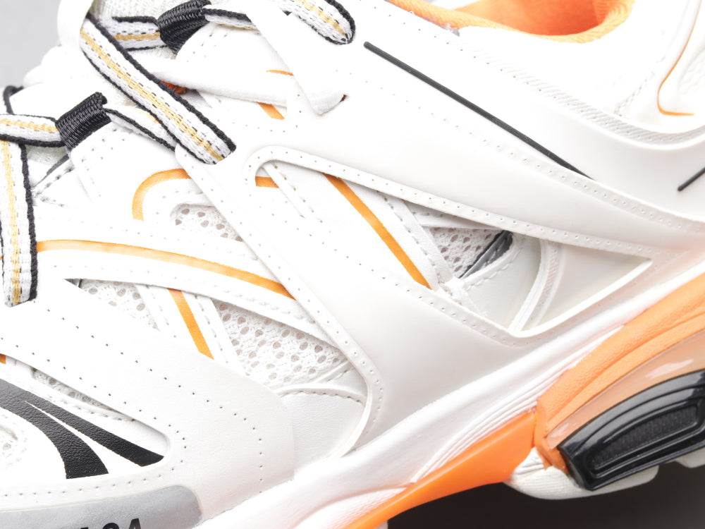 MO - Bla Track Orange White Sneaker