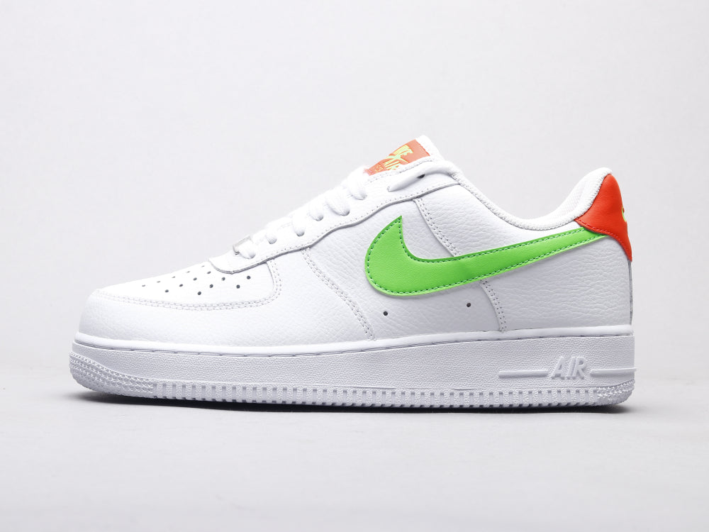 MO - AF1 White powder green low top