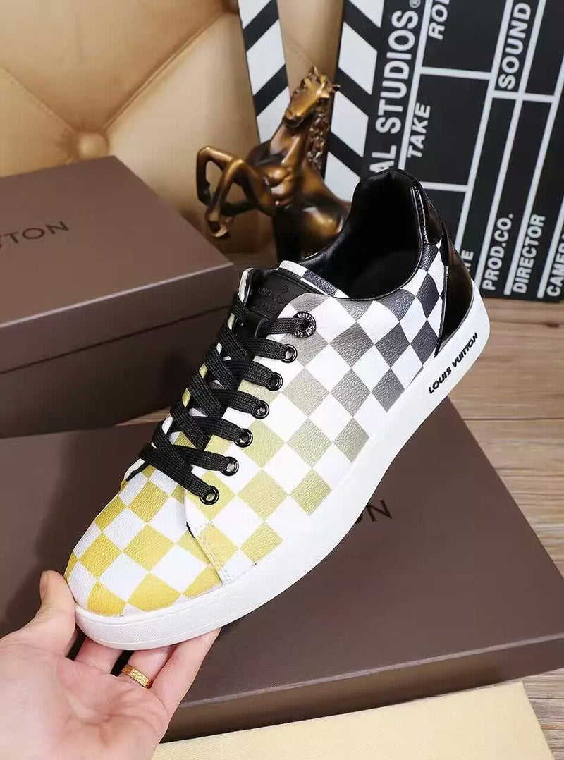 MO - LUV Black And Yellow Sneaker