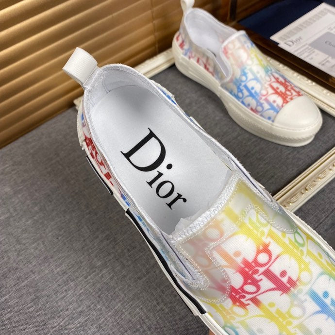 MO - DIR B23 Slip MultiColor And White LOW-TOP SNEAKER