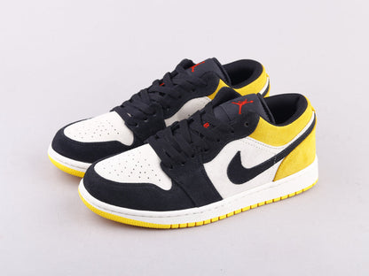 MO - AJ1 black and yellow toes