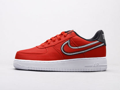 MO - AF1 Reverse Stitch red and white