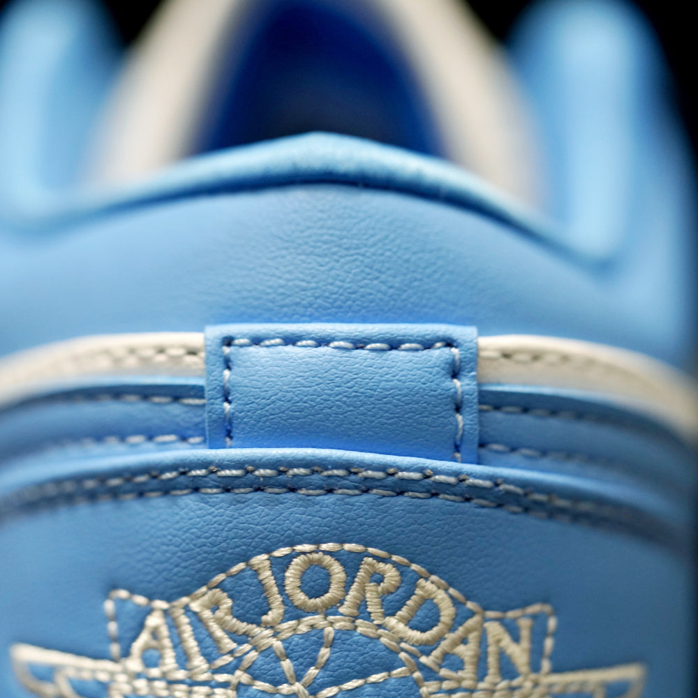 MO - AJ1 Low North Carolina Blue