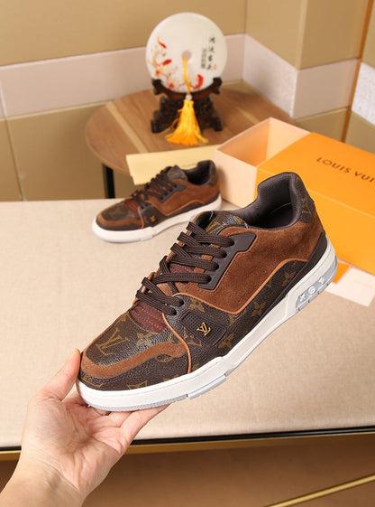 MO - LUV Traners Vert Brown Sneaker