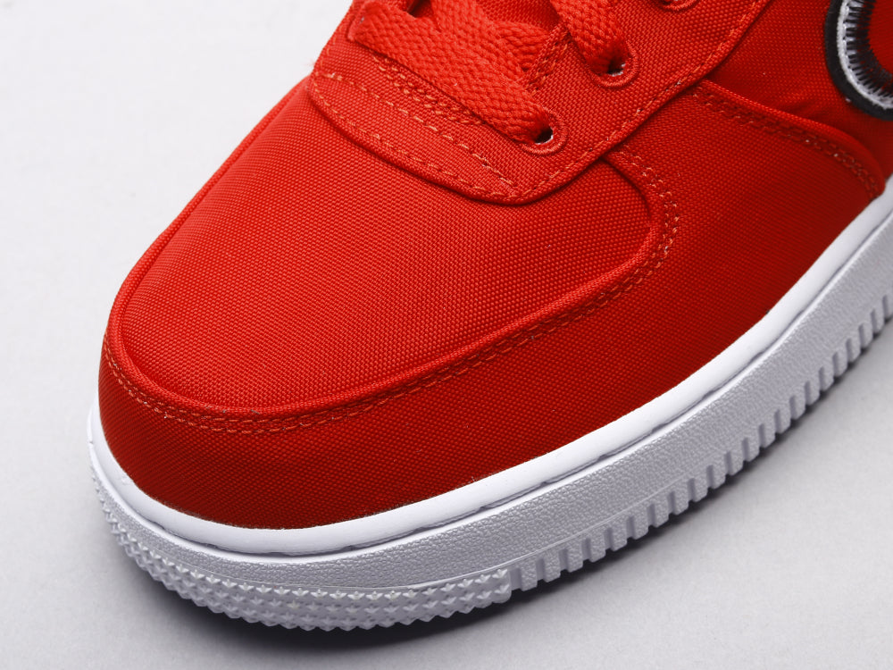 MO - AF1 Reverse Stitch red and white