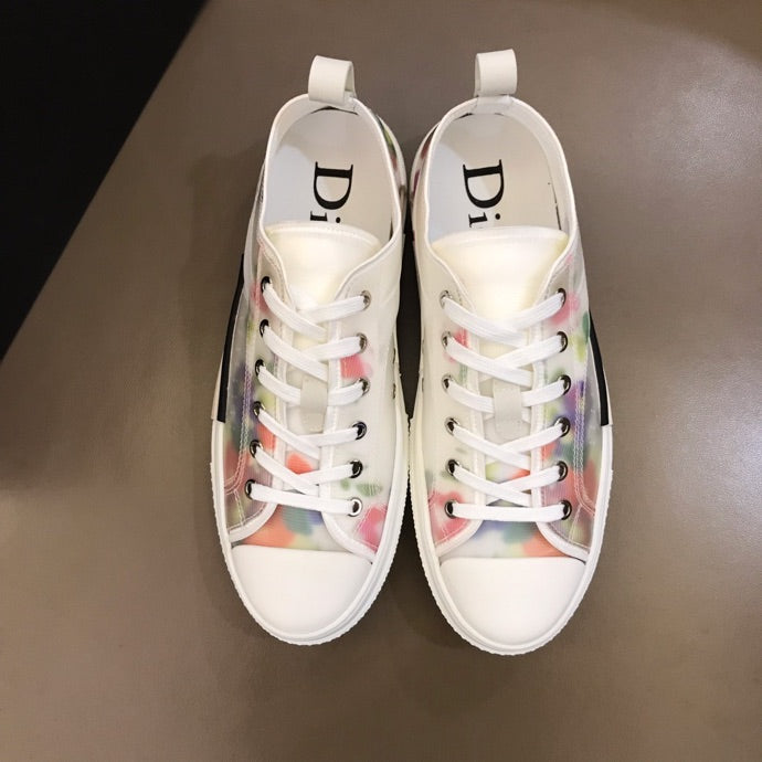 MO - DIR B23 Flowers Print LOW-TOP SNEAKER