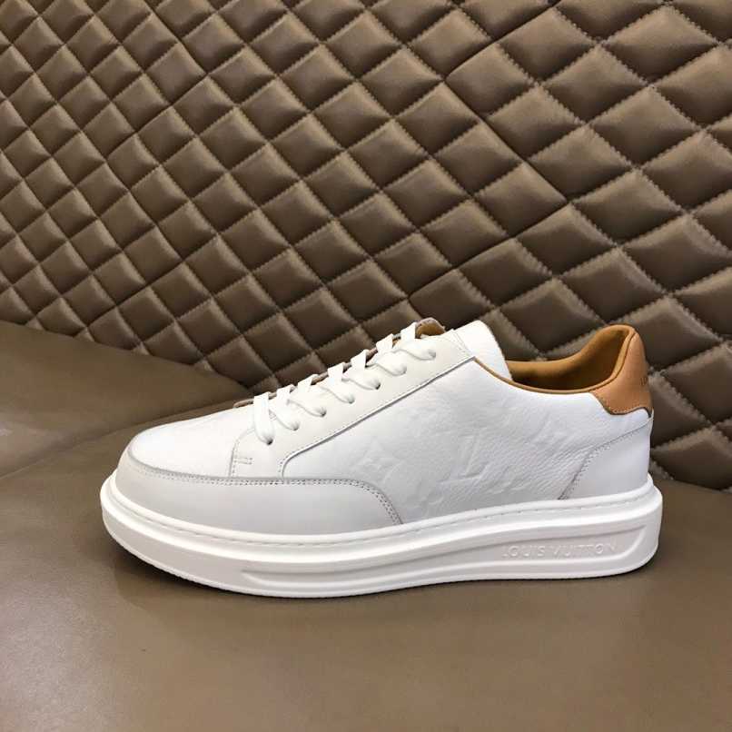 MO - LUV Beverly Hills White Yellow Sneaker