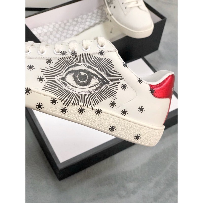 MO-GCI  Ace with Eyes White Sneaker 104
