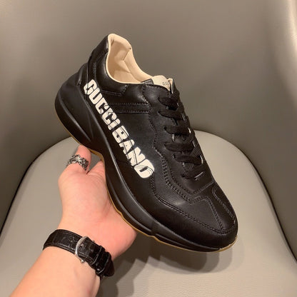 MO-GCI  RHYTON VINTAGE TRAINER BAND BLACK SNEAKER 140