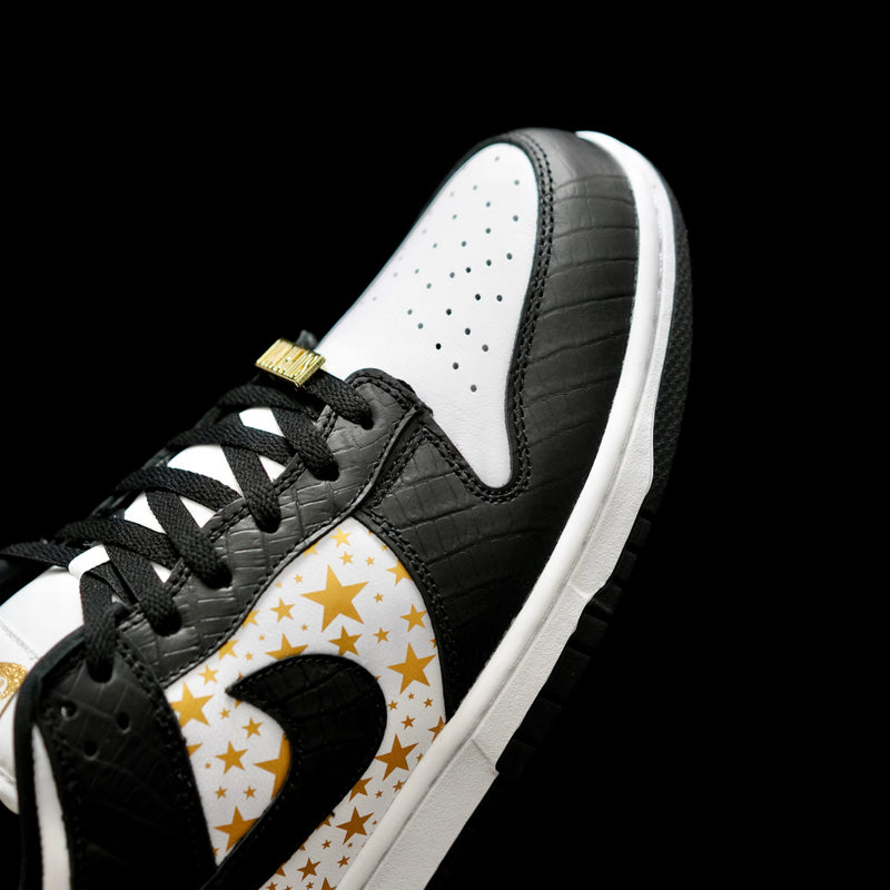 MO - SUP x DUNK black and white gold