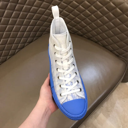 MO - DIR B23 Oblique Gradient Blue  HIGH-TOP SNEAKER