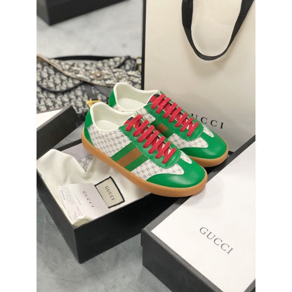 MO-GCI  Screener Leather green Sneaker 091