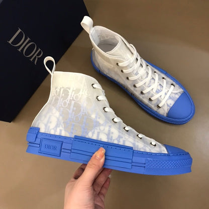 MO - DIR B23 Oblique Gradient Blue  HIGH-TOP SNEAKER