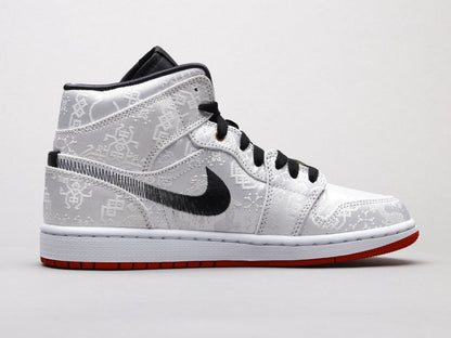 MO - AJ1 Edison Chen White Silk