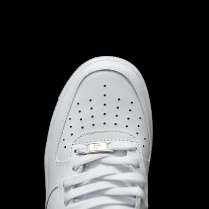 MO - AF1 pure white mid-top