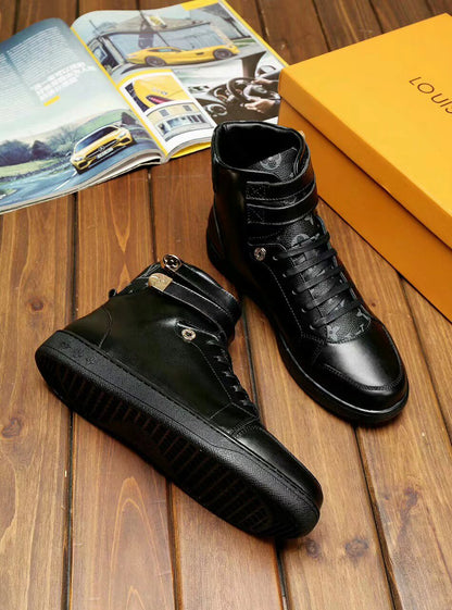 MO - LUV HIgh Top Black Sneaker