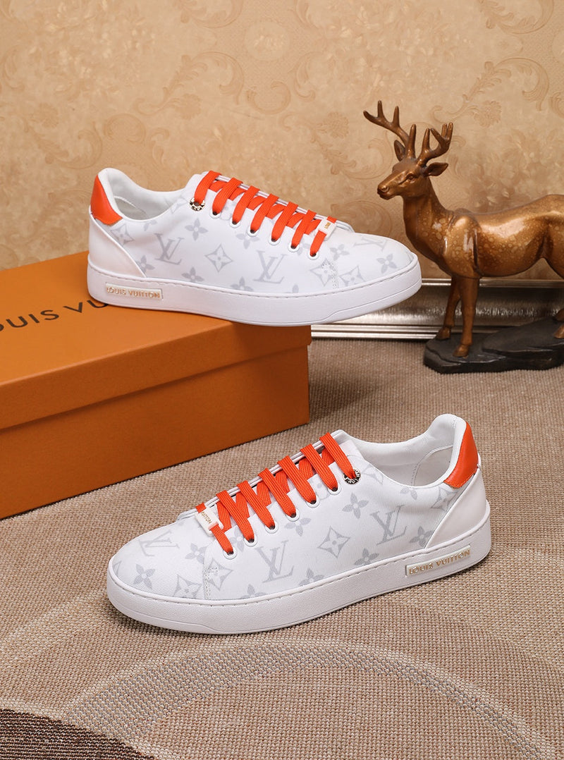 MO - LUV Time Out Orange And White Sneaker