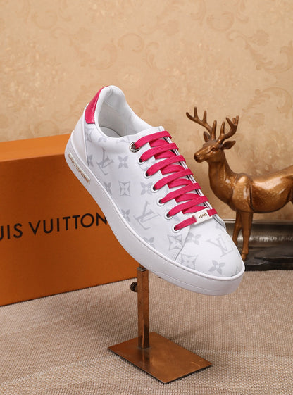 MO - LUV Time Out Pink And White Sneaker