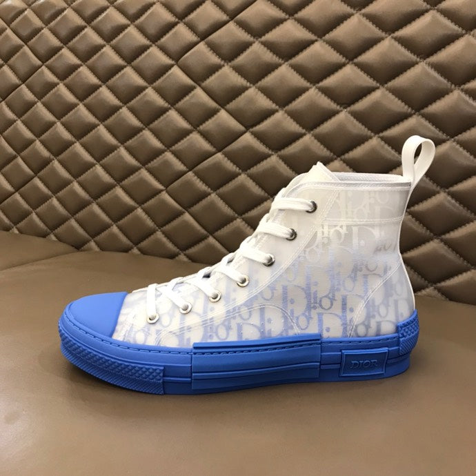 MO - DIR B23 Oblique Gradient Blue  HIGH-TOP SNEAKER