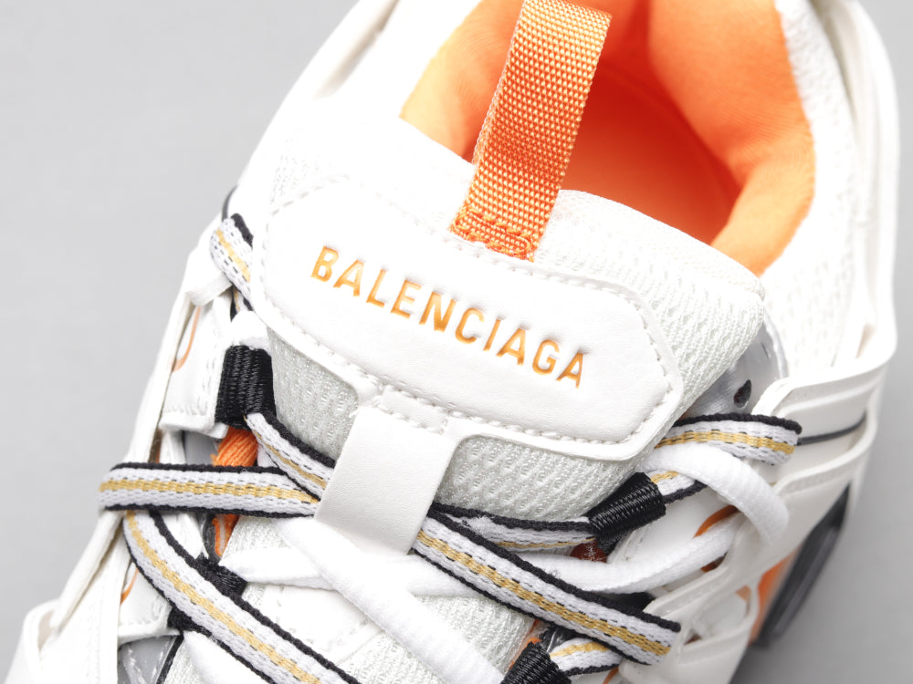 MO - Bla Track Orange White Sneaker