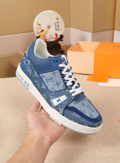 MO - LUV SurfaMO In Monogram Blue Sneaker