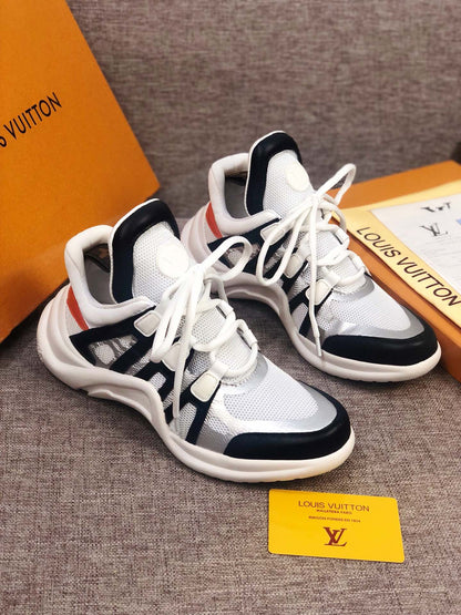 MO - LUV Archlight White Black Orange Sneaker