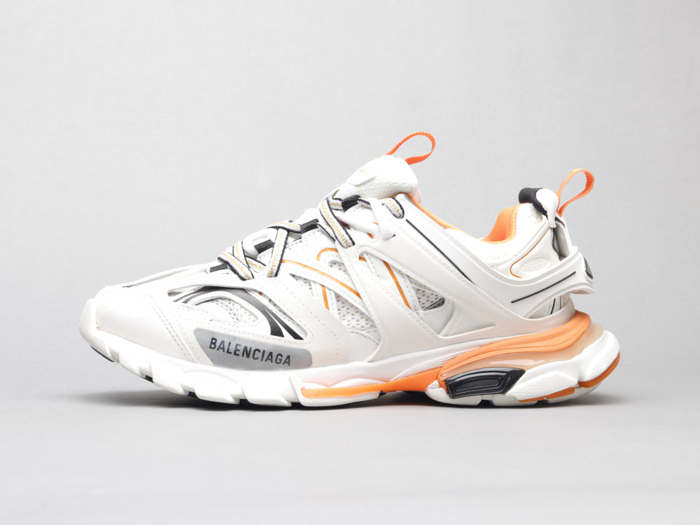 MO - Bla Track Orange White Sneaker