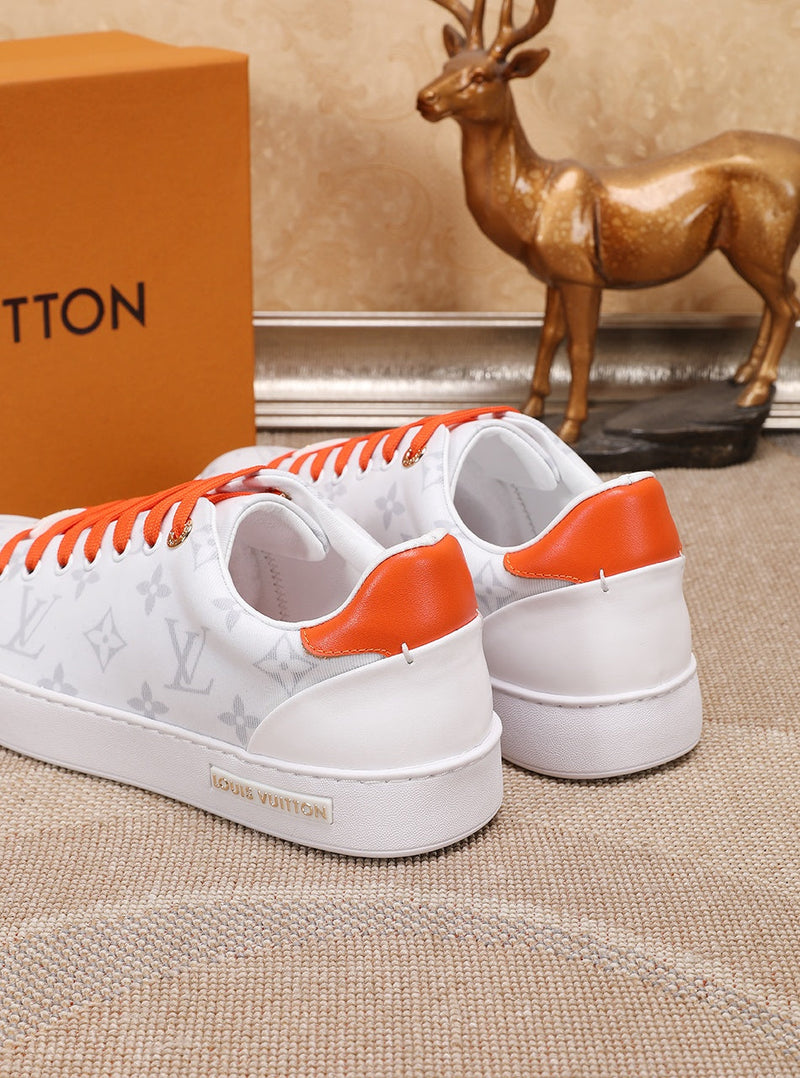 MO - LUV Time Out Orange And White Sneaker