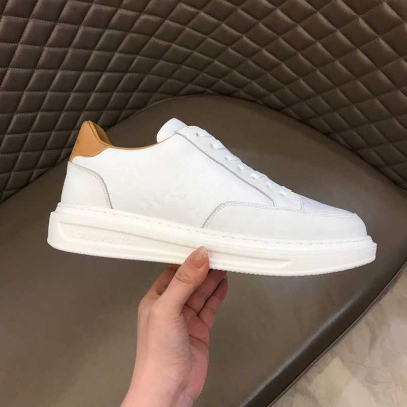 MO - LUV Beverly Hills White Yellow Sneaker