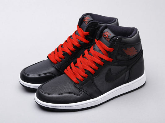 MO - AJ1 black and red silk