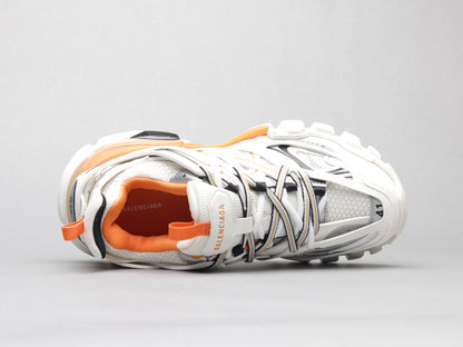 MO - Bla Track Orange White Sneaker