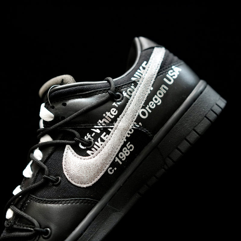 MO - OW x Dunk (NO.50) Black Silver