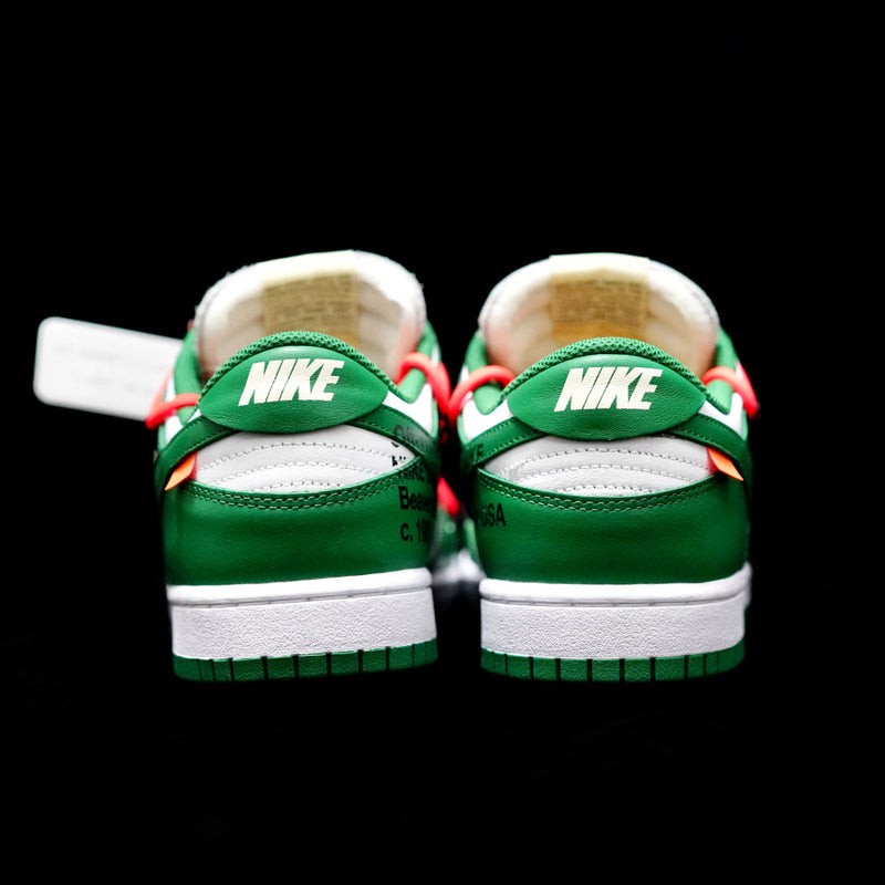 MO - OW x Dunk Low White Green