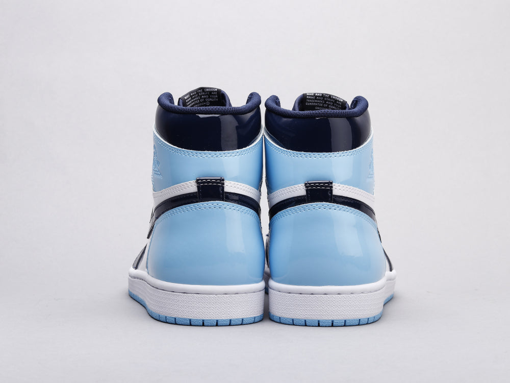 MO - AJ1 North Carolina Patent Leather