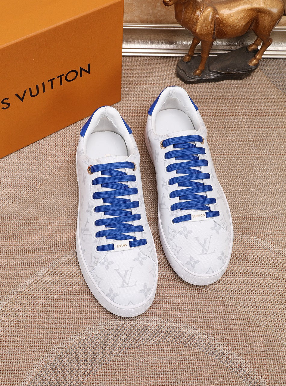 MO - LUV Time Out Blue And White Sneaker