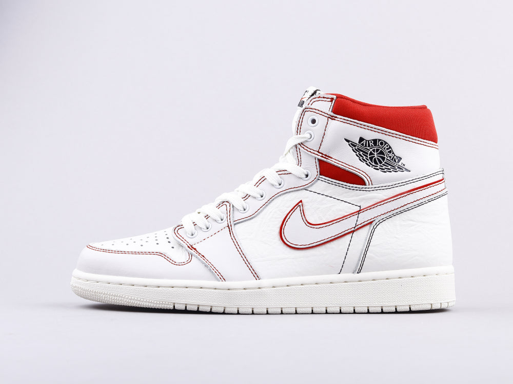 MO - AJ1 white and red manuscript