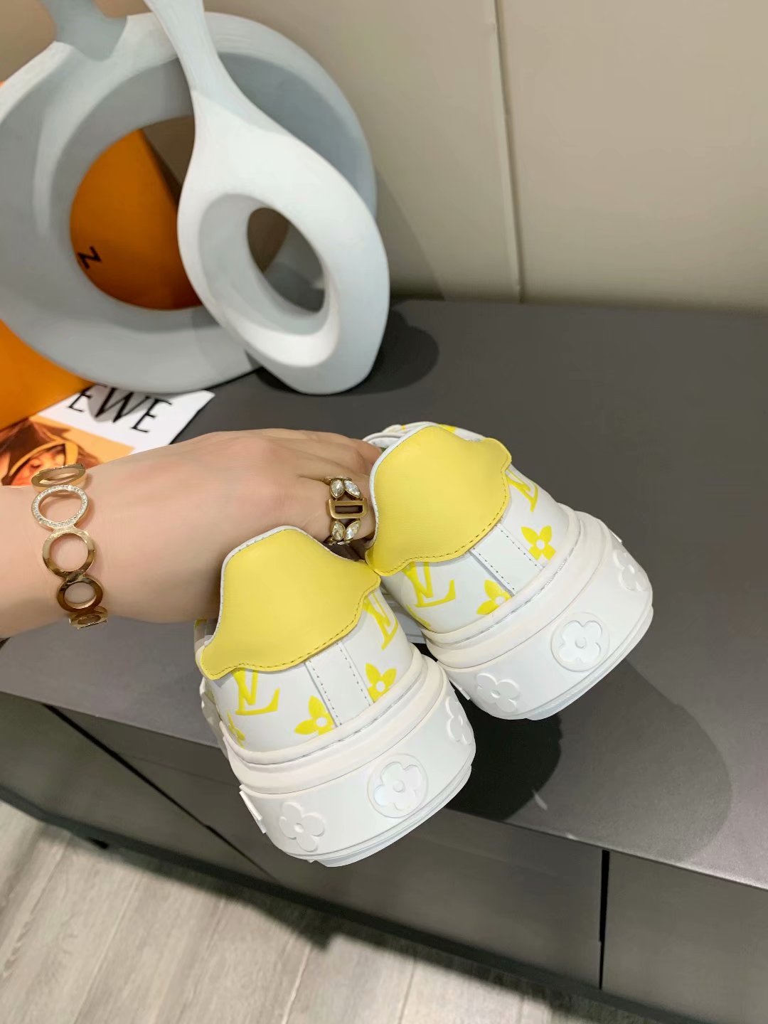 MO - LUV Time Out Yellow Sneaker