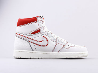 MO - AJ1 white and red manuscript