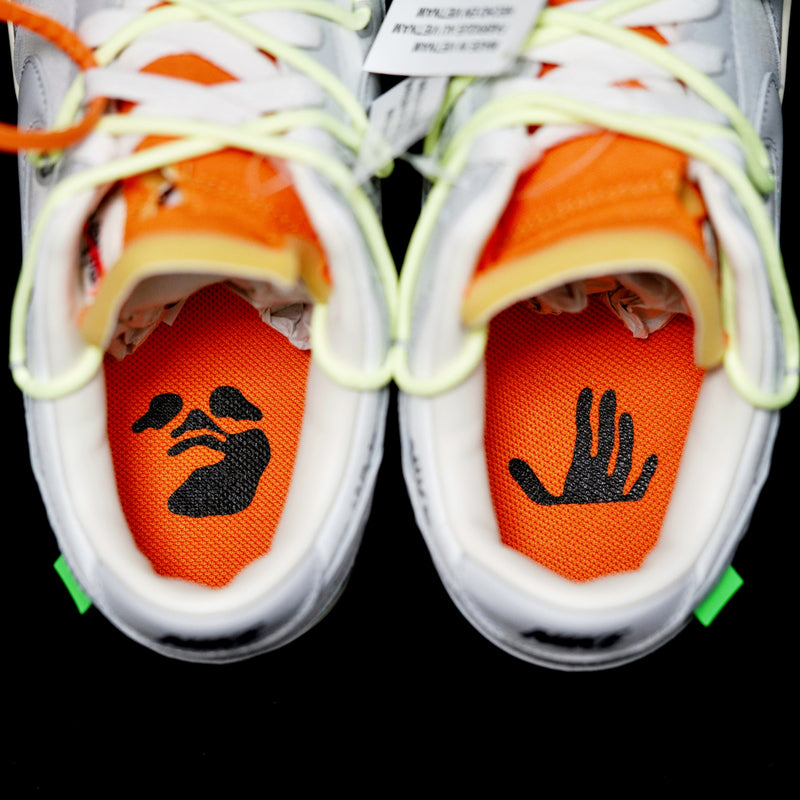 MO - OW x Dunk (NO.43) green shoelace orange buckle