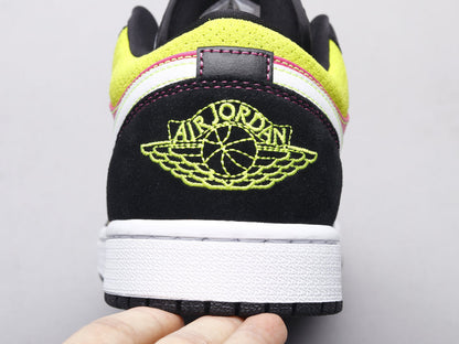 MO - AJ1 yellow splash ink