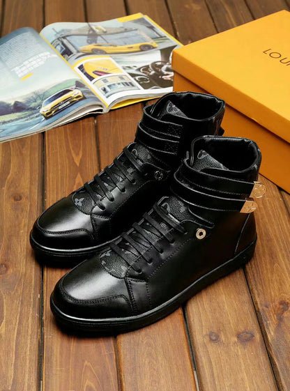 MO - LUV HIgh Top Black Sneaker