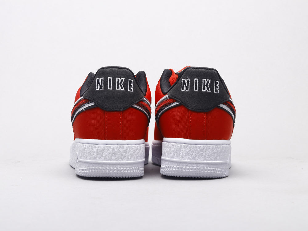 MO - AF1 Reverse Stitch red and white